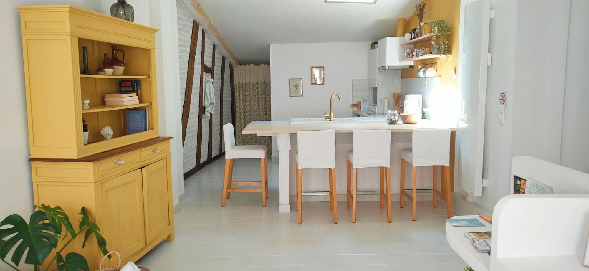 "Les Chacobins" - Appart'Etape Avec Garage Velos La Réole Zimmer foto